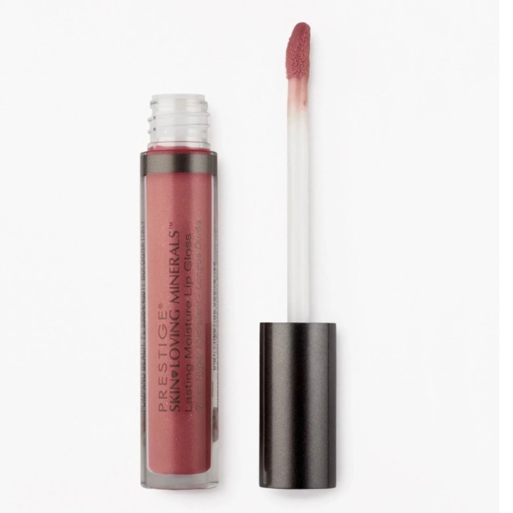 PRESTIGE Skin Loving Minerals Lasting Moisture Lip Gloss, Cozy Plum